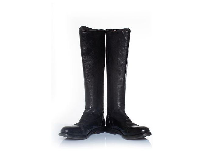 Autre Marque Botas de montar de cuero Alberto Fasciani Negro - vista 6