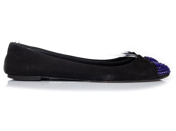 Ballerine in suede Giuseppe Zanotti Multicolore - vista 4