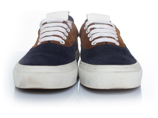 Closed Sneakers in suede chiusi marroni e blu Marrone - vista 3