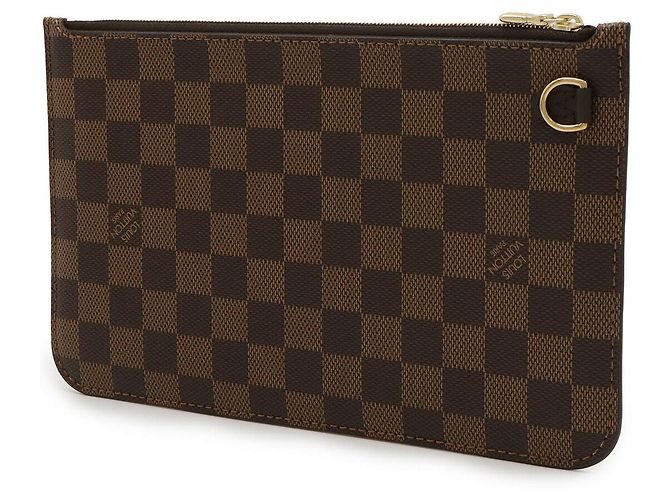 Pochette Neverfull MM Damier Louis Vuitton Marrone - vista 2