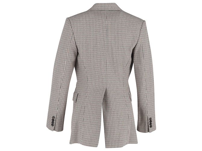 Theory Karo-Blazer aus mehrfarbigem Baumwollstoff - Ansicht 3