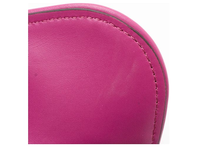 Bolsa de Ombro C'mon Nano em Couro Fendi Rosa - vista 10