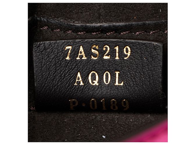 Bolsa de Ombro C'mon Nano em Couro Fendi Rosa - vista 6