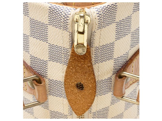Louis Vuitton Damier Azur Speedy 25 Tasche Blau - Ansicht 9
