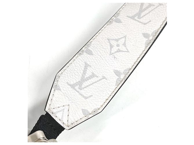 Borsa a tracolla Rama in Taiga Louis Vuitton Bianco - vista 18
