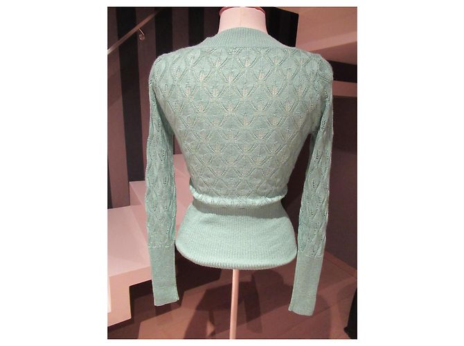 Autre Marque Suéter verde con cuello en V InWear - vista 2