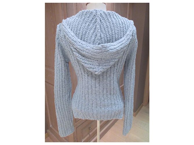 Autre Marque Sudadera con capucha de algodón azul Jackpot - vista 2