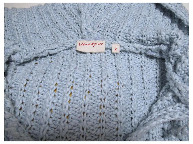 Autre Marque Sudadera con capucha de algodón azul Jackpot - vista 4