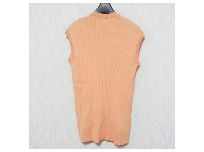 Autre Marque 18G Ripstrick Pullover Drawer Orange - Ansicht 2