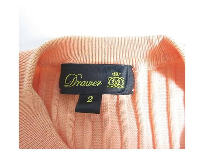 Autre Marque 18G Ripstrick Pullover Drawer Orange - Ansicht 4