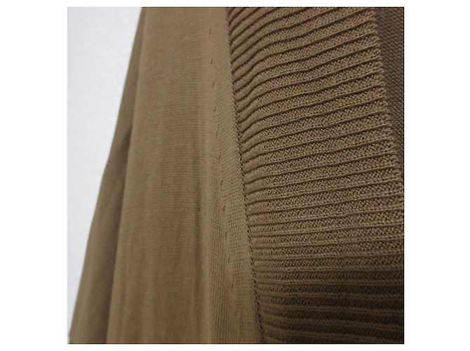Autre Marque Vestido oversized de algodón Suvin ATON Castaño - vista 3