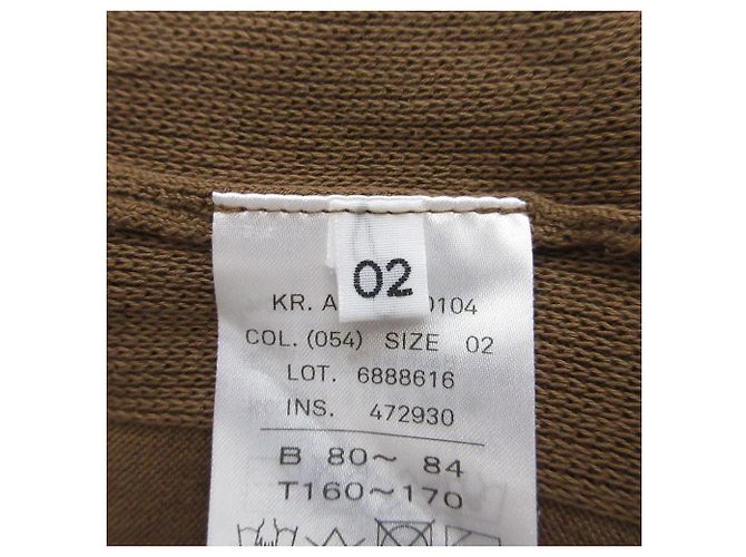 Autre Marque Vestido oversized de algodón Suvin ATON Castaño - vista 6