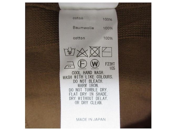 Autre Marque Vestido oversized de algodón Suvin ATON Castaño - vista 8