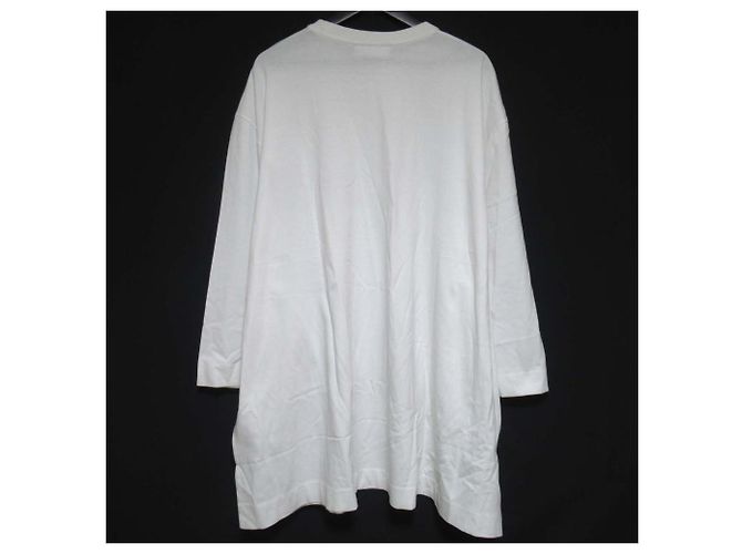 Autre Marque Camiseta con estampado del logo Courrèges Blanco - vista 2