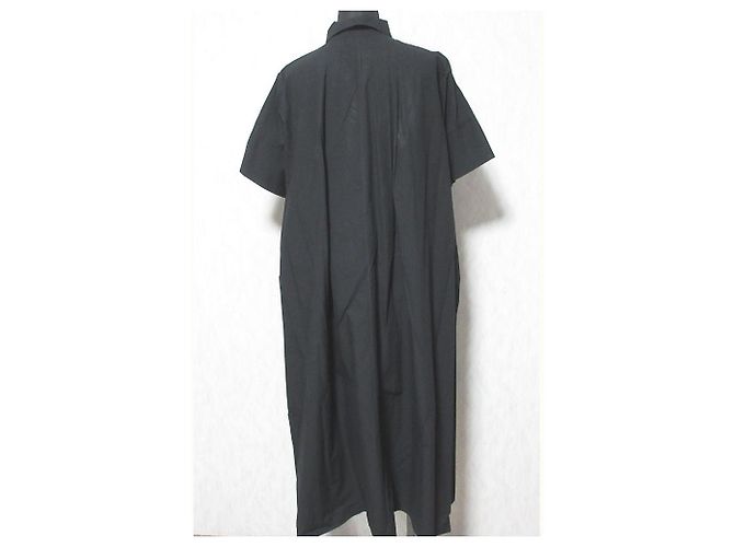 Autre Marque Hemd Kleid 1er Arrondissement Schwarz - Ansicht 2