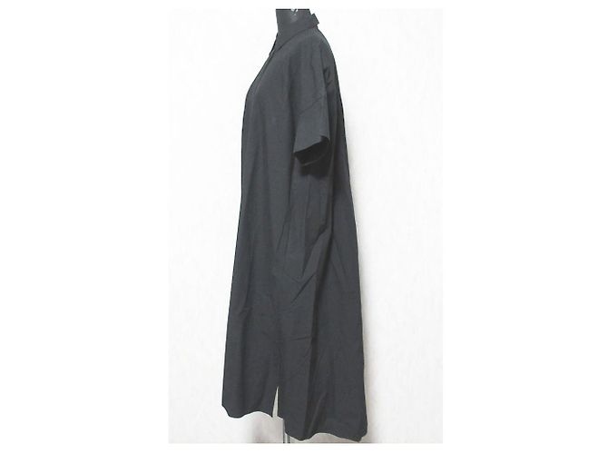 Autre Marque Hemd Kleid 1er Arrondissement Schwarz - Ansicht 3