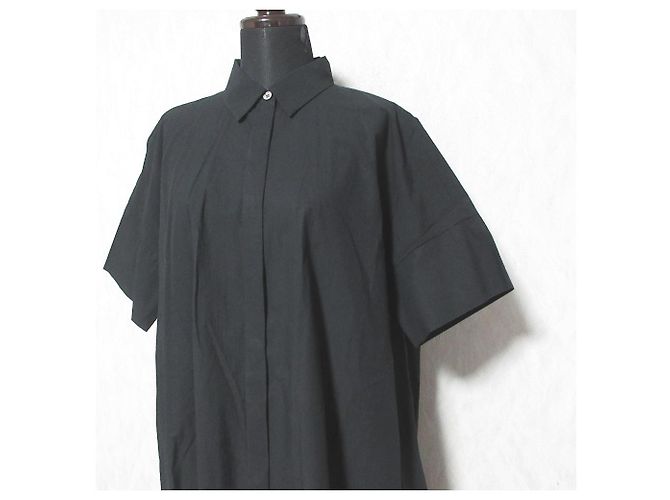 Autre Marque Hemd Kleid 1er Arrondissement Schwarz - Ansicht 4