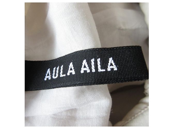 Autre Marque Vestido plisado de chiffon AULA AILA Multicolor - vista 3