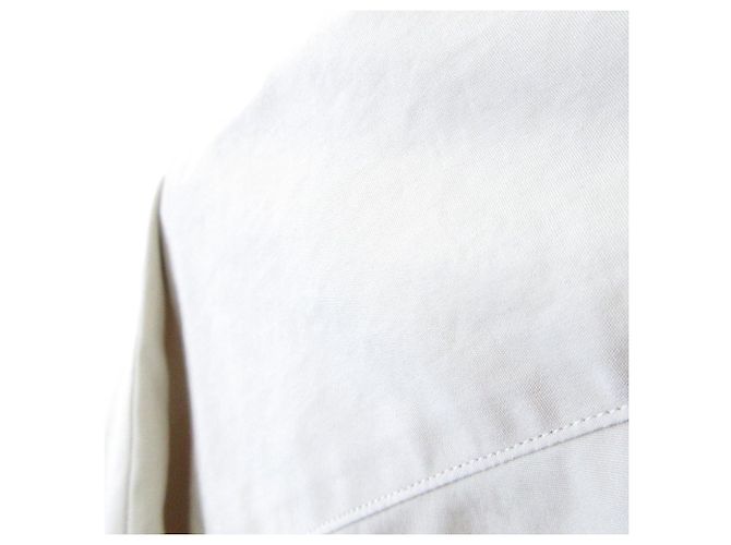 Autre Marque CLANE HUGE SHIRT Camicia a Maniche Lunghe Beige - vista 3