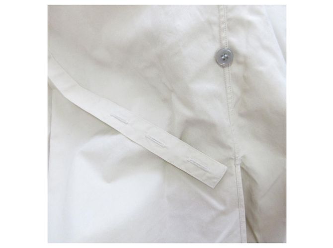 Autre Marque CLANE HUGE SHIRT Camicia a Maniche Lunghe Beige - vista 4