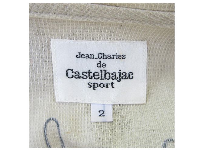 Autre Marque Chaqueta con capucha Print Mods de CASTELBAJAC SPORT Beige - vista 8