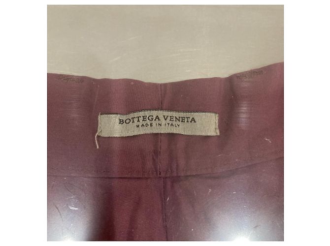 Bermuda com botão Bottega Veneta Roxo - vista 4