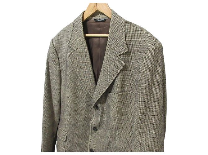 Dolce & Gabbana Chaqueta de mezclilla a medida con cuadro Glen Check Portofino de Dolce&Gabbana - vista 2