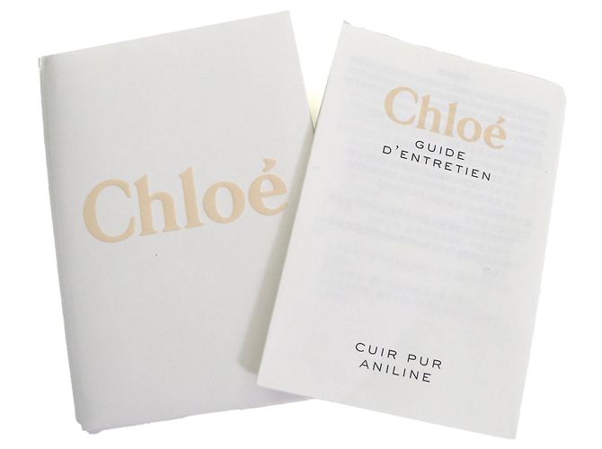 Chloé Borsa a spalla in pelle scamosciata con logo C di Chloe Rosso - vista 17