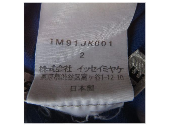 Top a maniche 3/4 deconstructed ISSEY MIYAKE Blu - vista 5