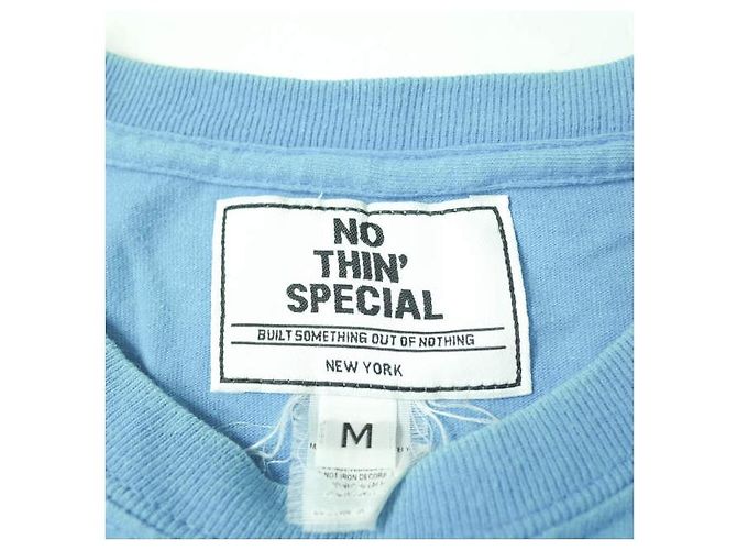 Autre Marque Camiseta de algodón Nothin' Special ICE CREAM Azul - vista 3