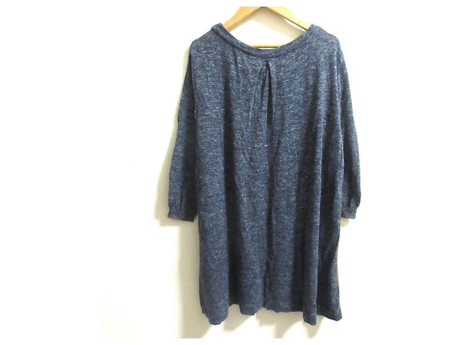 Autre Marque Sudadera de algodón Chogauze 45 estrellas Mont Saint Michel 45R Castaño Azul Azul marino - vista 2