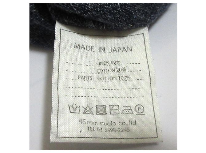 Autre Marque Sudadera de algodón Chogauze 45 estrellas Mont Saint Michel 45R Castaño Azul Azul marino - vista 8
