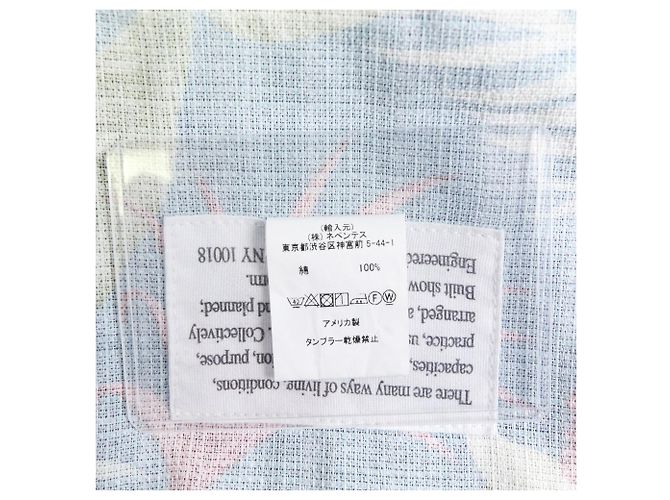 Autre Marque Camicia hawaiana floreale DAYTON di Engineered Garments Blu Blu navy - vista 10