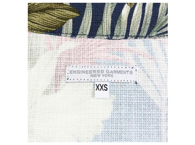 Autre Marque Camicia hawaiana floreale DAYTON di Engineered Garments Blu Blu navy - vista 9
