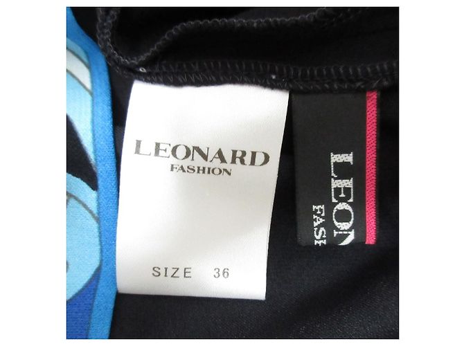 Autre Marque LEONARD Kankan Kleid Blau - Ansicht 6