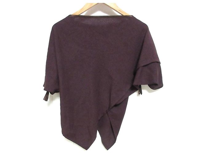ISSEY MIYAKE BIAS PARTITION Tagliato e cucito Porpora - vista 2