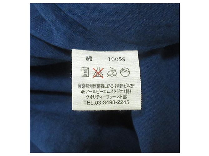 Autre Marque Bluse mit Stehkragen 45R Blau - Ansicht 6