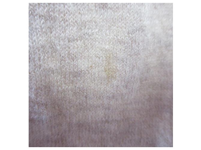 Autre Marque Zadig & Voltaire Kaschmir Strickwaren mit Totenkopf Pink Beige - Ansicht 9