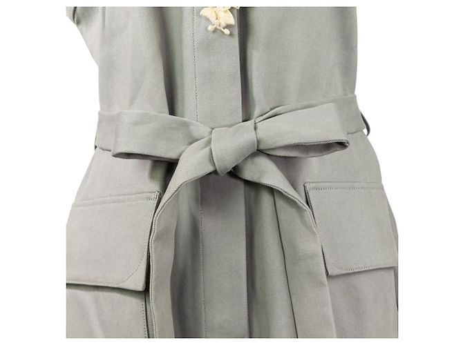 Autre Marque Mina Perhonen Forest Parade Spitzen 2-in-1 Mantelkleid Grau - Ansicht 12