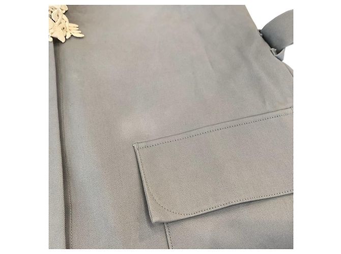 Autre Marque Mina Perhonen Forest Parade Spitzen 2-in-1 Mantelkleid Grau - Ansicht 17