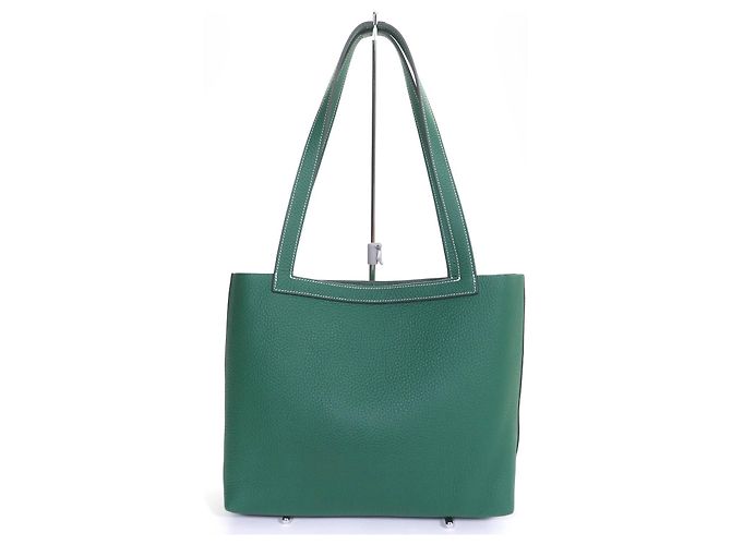 Hermès Cavalier 31 Taurillon Clemence Tote Bag Grün - Ansicht 3