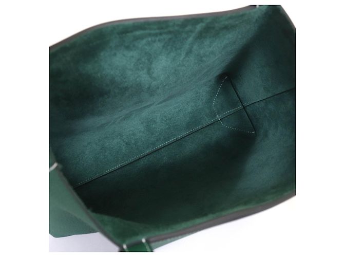Hermès Cavalier 31 Taurillon Clemence Tote Bag Grün - Ansicht 8