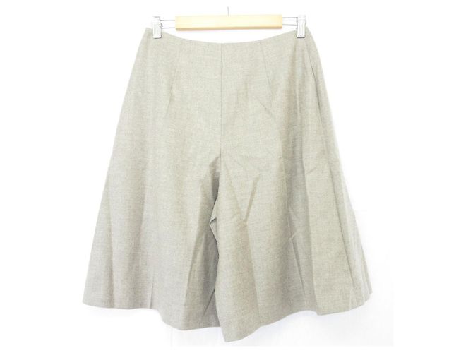 Autre Marque FOXEY Armand Woll-Kaschmir Strickhose Beige - Ansicht 2