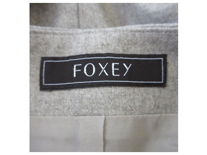 Autre Marque FOXEY Armand Woll-Kaschmir Strickhose Beige - Ansicht 5