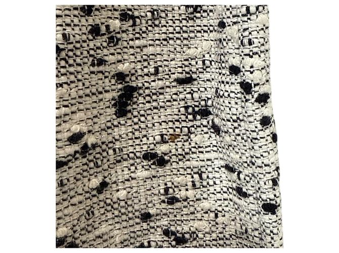 Autre Marque Conjunto de tweed Nina Ricci Negro Blanco - vista 14