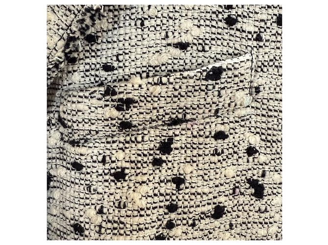 Autre Marque Conjunto de tweed Nina Ricci Negro Blanco - vista 15