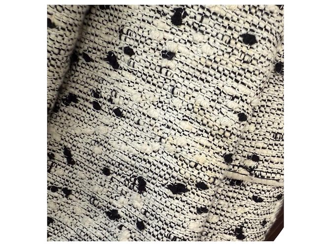 Autre Marque Conjunto de tweed Nina Ricci Negro Blanco - vista 16