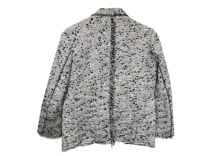 Autre Marque Conjunto de tweed Nina Ricci Negro Blanco - vista 3