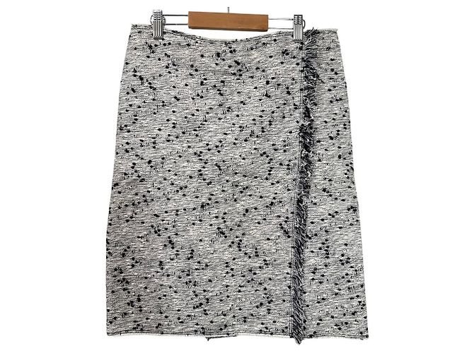 Autre Marque Conjunto de tweed Nina Ricci Negro Blanco - vista 6