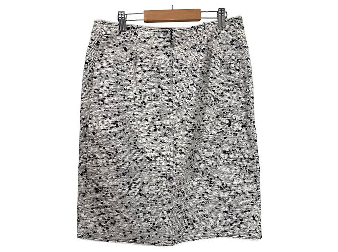 Autre Marque Conjunto de tweed Nina Ricci Negro Blanco - vista 7